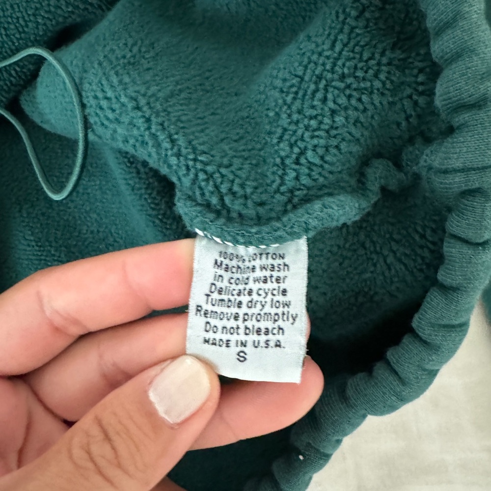 Set Active Green Half Zip Pullover Sweatshirt - image 8